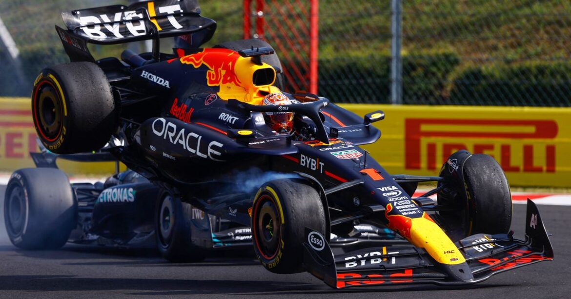 Lewis Hamilton and Max Verstappen at the Hungarian Grand Prix: A Close Encounter with the Stewards