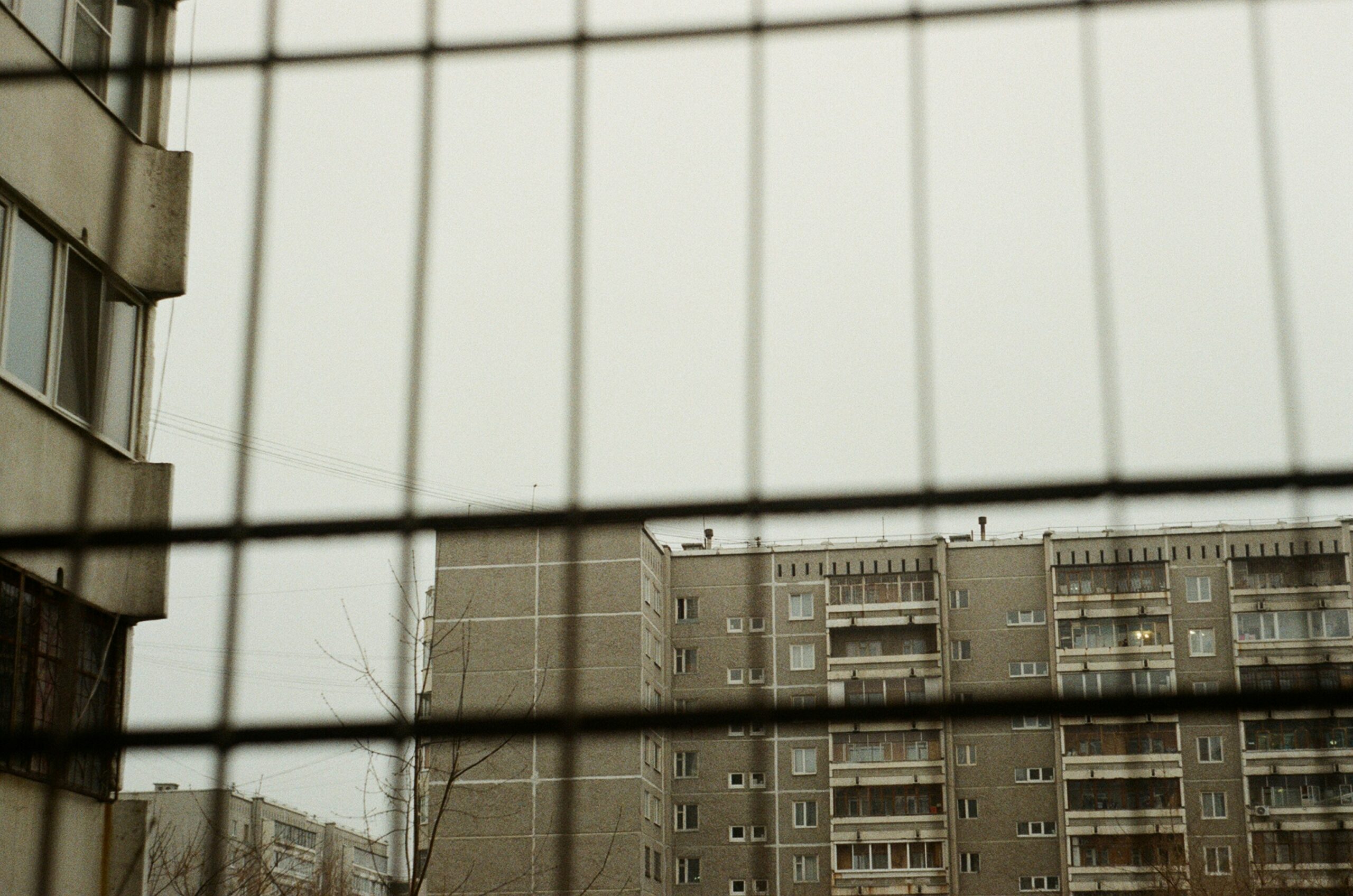 grayscale photo of high rise building