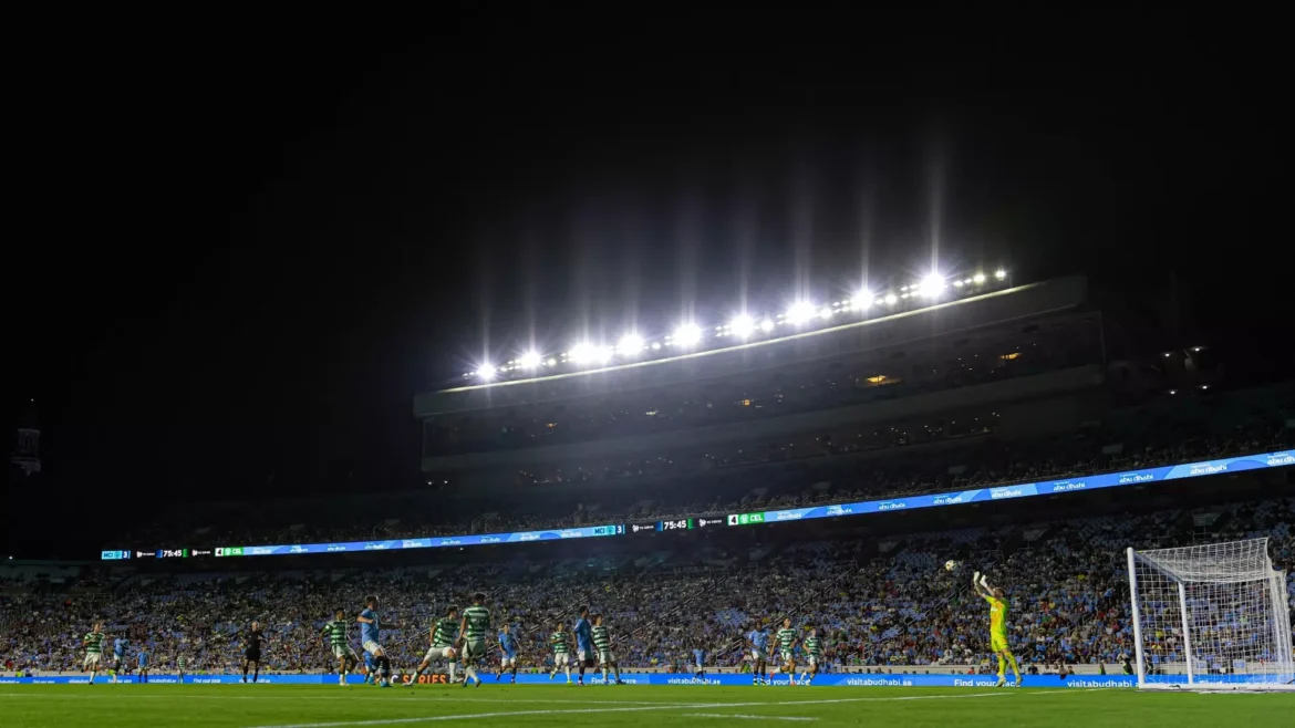 Celtic FC Defeats Manchester City 4-3 in Thrilling Match at Kenan Stadium