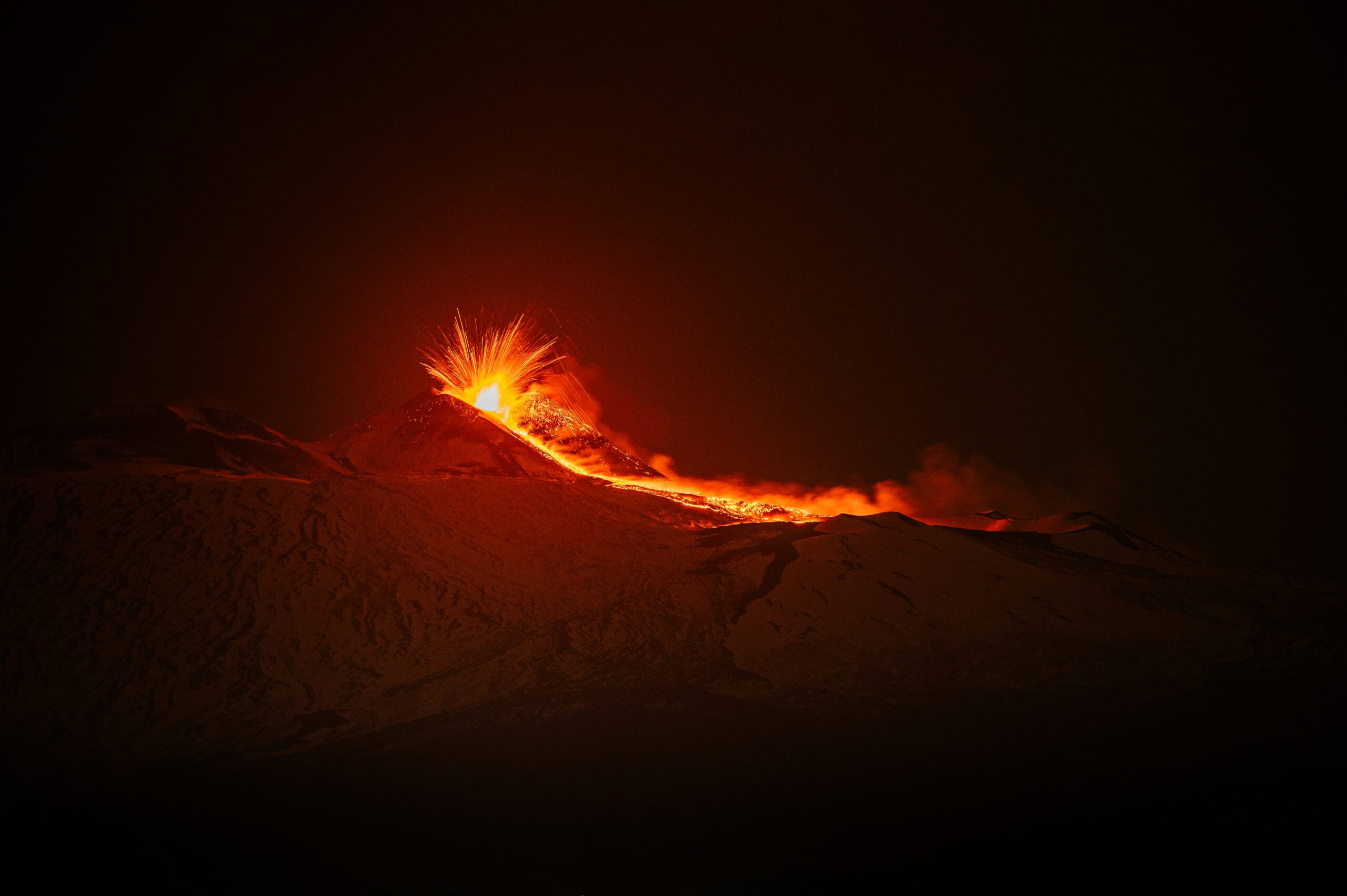 Éruption de l’Etna : Un Spectacle Naturel sur l’Île de Sicile